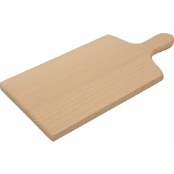 Dřevěné prkénko 28x12x1,1 cm s ručkou