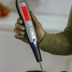 Digitální kuchyňský teploměr Nava Acer + náhradní vidlice 37,4 cm