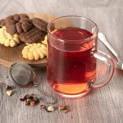 Čajítko Orion závěsné s klipem 4,5 cm