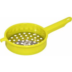 Cedník na noky plast/nerez LUX 18 cm