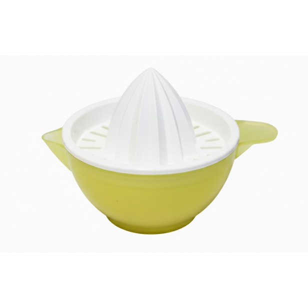 Plastový lis na citron s miskou 9 cm
