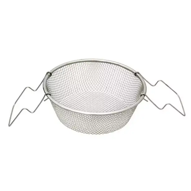Fritovací nerezový košík na hranolky DARCO 21x13 cm