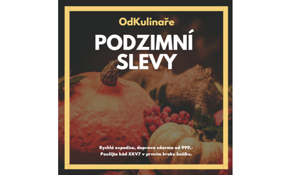 Podzimní slevy odKulináře!