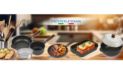 Nádobí italské značky Pentolpress: Když se technologie potkává s poctivým řemeslem