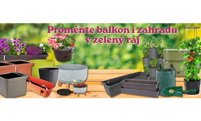 Jarní pěstování: květináče, truhlíky a samozavlažovací systémy pro balkon i zahradu