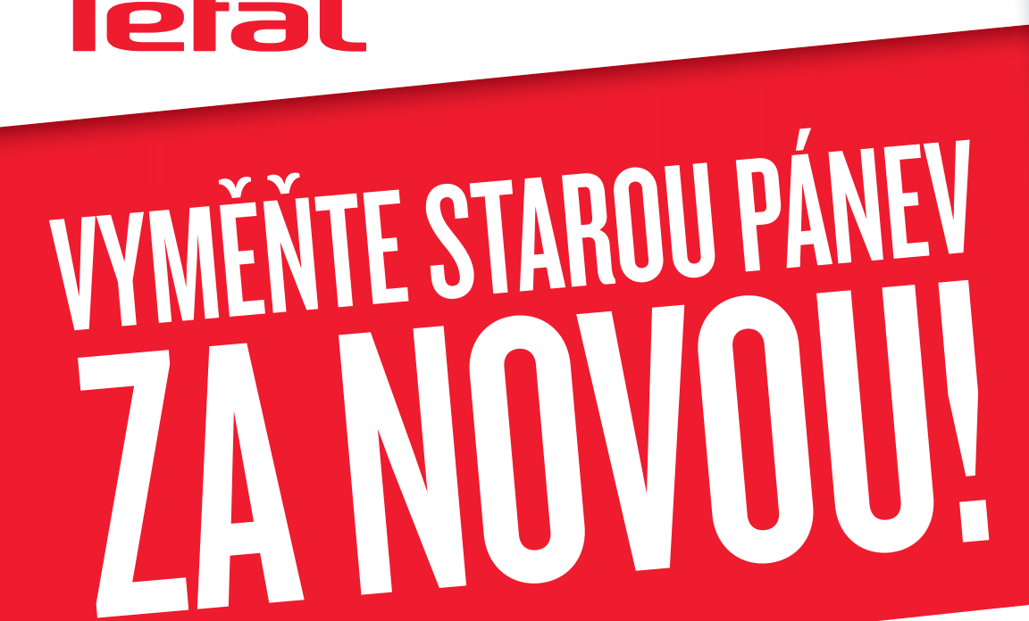 Akce Tefal šrotovné až -45%
