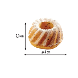 Silikonová forma na 18 mini báboviček Alvarak 29x17 cm
