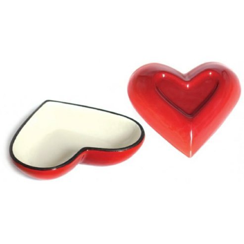 Litinová forma ve tvaru srdce 15 cm
