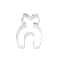 Vykrajovátko podkova s mašlí 6×6 cm