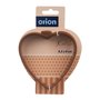 Orion Silikonová forma na lívance srdce hnědá