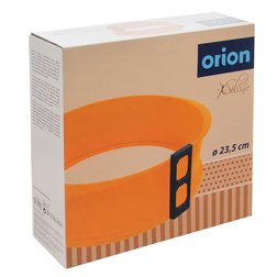 Orion Forma na dort silikon/sklo 23,5 cm oranžová