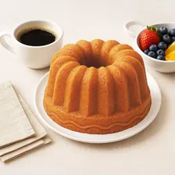 Silikonová forma na bábovku Orion 23,5 cm béžová