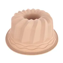 Silikonová forma na bábovku Orion 23,5 cm béžová