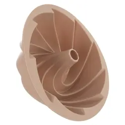 Orion silikonová forma na bábovku flower 23,5 cm béžová