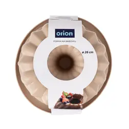 Silikonová forma na bábovku Orion 26 cm béžová