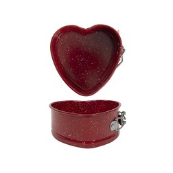 Dortová forma rozkládací Srdce 11 cm