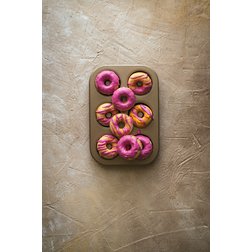 Forma na donuty Gold 26x18 cm