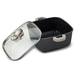 Čtvercový pekáč NAVA Funtzio24x24 cm s víkem