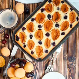 Hluboký smaltovaný pekáč Orion 38×24,5 cm