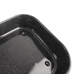 Hluboký smaltovaný pekáč Orion 38×24,5 cm