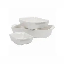 Sada porcelánových zapékacích mís 3 ks
