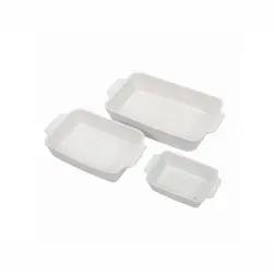 Sada porcelánových zapékacích mís 3 ks