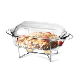 Zapékací skleněná mísa Thermo 5,5 l s ohřívačem