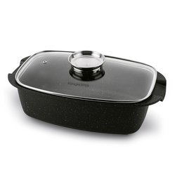 Pekáč s aroma Konighoffer Fegato 5,6 l se skleněným víkem