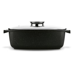 Pekáč s aroma Konighoffer Fegato 5,6 l se skleněným víkem