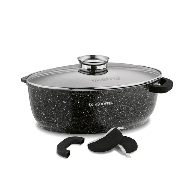 Oválný pekáč Konighoffer Kingstone Aroma 8 l s víkem