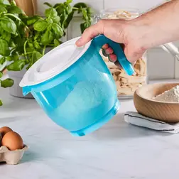 Šlehací mísa s výlevkou a víkem 2 l