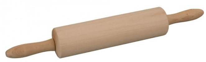 Dřevěný váleček na těsto 25,5 x 6,5 cm