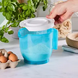Šlehací mísa s výlevkou a víkem 2 l