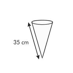 Zdobicí sáček Tescoma DELÍCIA 35 cm, plátěný, 6 trysek