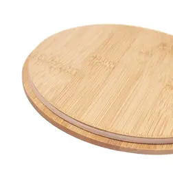 Orion dóza na rýži BLACK plech/bambus 11 cm