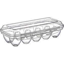 Uzavíratelný box na 10 ks vajec 27x12x7,5 cm