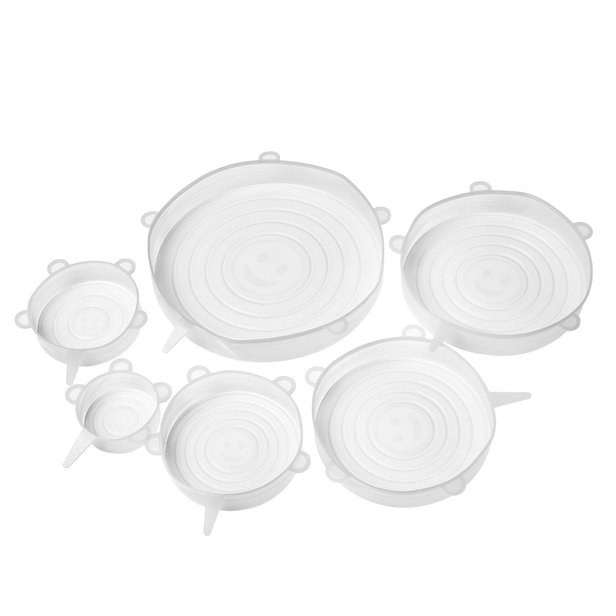 Univerzální silikonové víčka Tadar Silico 6 ks