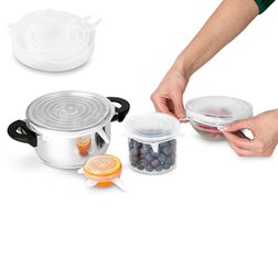 Univerzální silikonové víčka Tadar Silico 6 ks