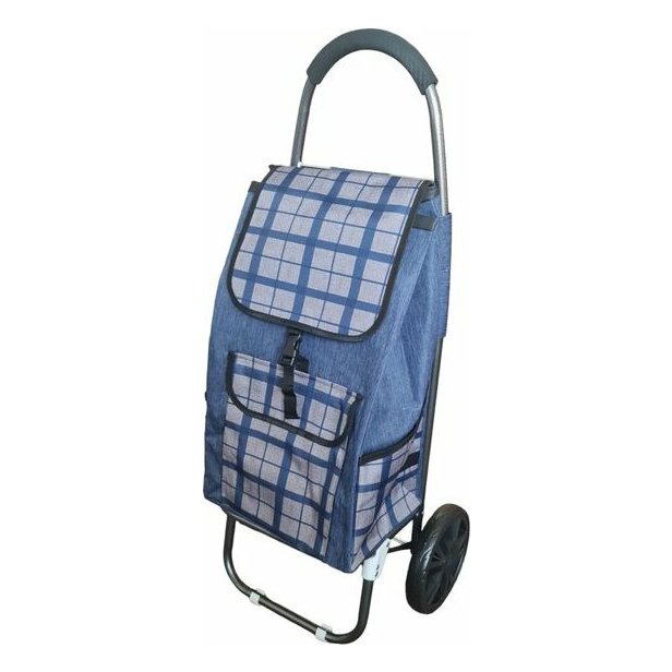 Nákupní taška na kolečkách KÁRO modrá 24 kg