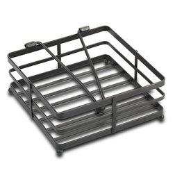 Stojan na ubrousky černý Nava Misty 18 cm