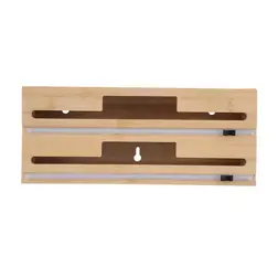 Kuchyňský zásobník Orion bambus 2v1 s řezačkou