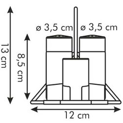 Souprava sůl+pepř+párátka+ubrousky Tescoma CLUB