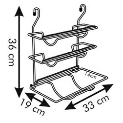 Zásobník na fólie a papírové utěrky Tescoma Monti 33 cm