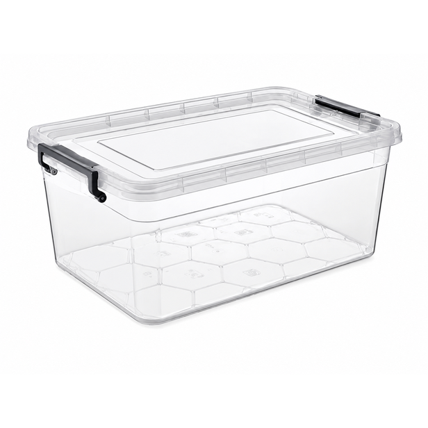Plastový úložný box s víkem UH Multi 14 l