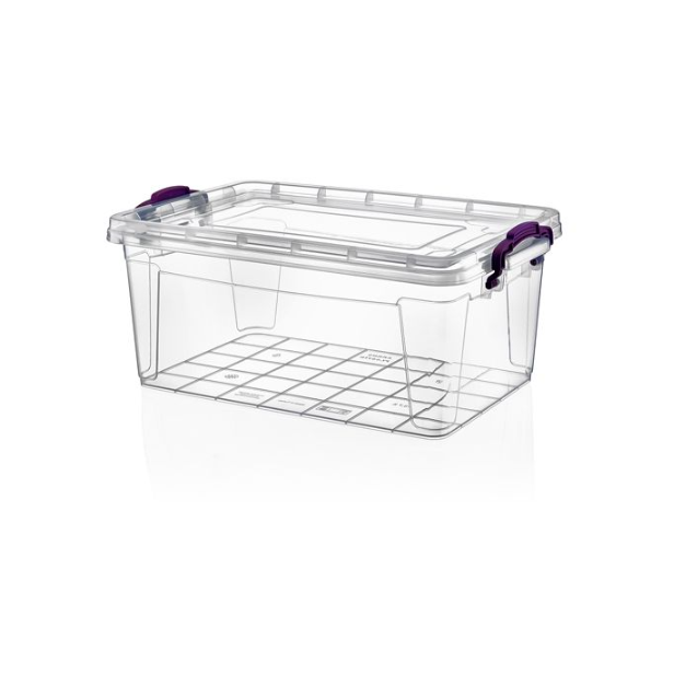 Plastový úložný box s víkem UH Multi 13,7 l