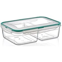Plastový box na potraviny těsnící Fresh 2 l dělený