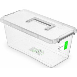 Plastový úložný box antibakteriální 8 l  s rukojetí