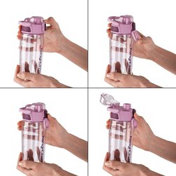 Plastová láhev KönigHOFFER Falco fialová 550 ml