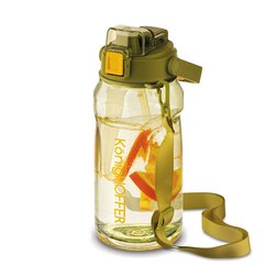 Plastová láhev KönigHOFFER Remo zelená 1,4 l