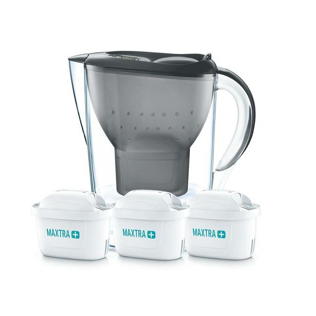 Konvice Brita Marella černá 2,4 l + 3 vodní filtry Maxtra+ Pure Performance